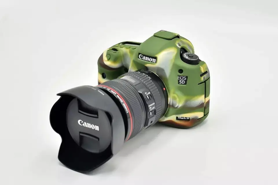 Мягкая силиконовая сумка для камеры SLR для Canon EOS 5D Mark III 5D3 5DS 5DR легкий чехол для камеры