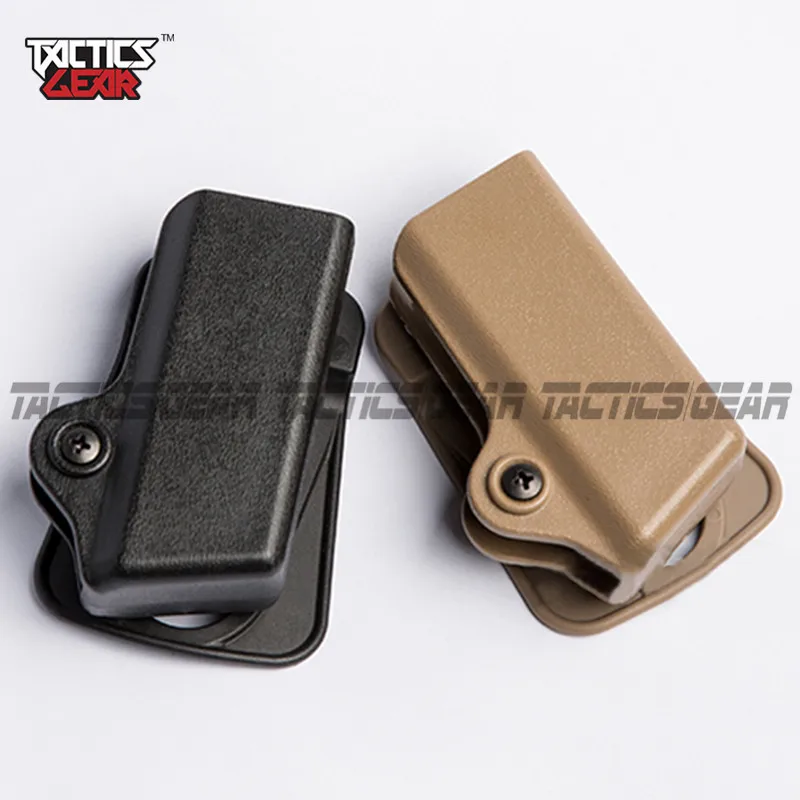

Outdoor tactical hunting air gun universal quick release G17 single magazine bag BK / DE free shipping