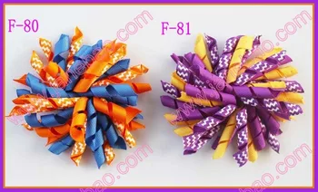

free shipping 310pcs 4" korker hair bows (SEW ones) korker hair clips boutique corker hair clips hair clips