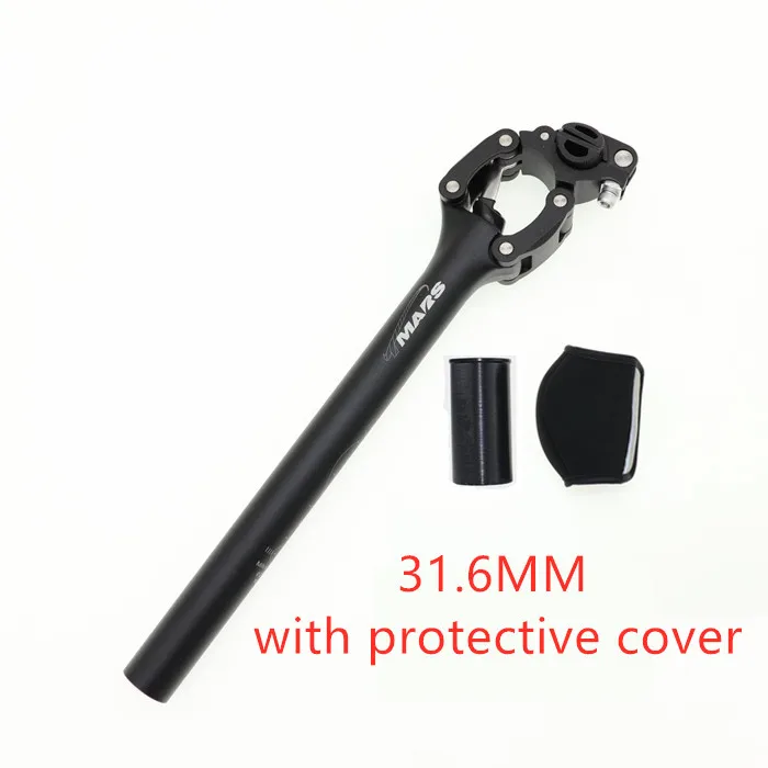 31.6MM with case Tmars подседельный штырь для горного велосипеда параллелограмм Демпфирование MTB велосипедная подседельная труба 27,2 28,6 30,0 30,8 31,6 амортизатор SR - Цвет: 31.6MM with case