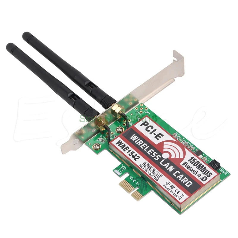 150 м Беспроводной Bluetooth 4,0 PCI PCI-E Express Card WI-FI сети LAN Ethernet NIC C26