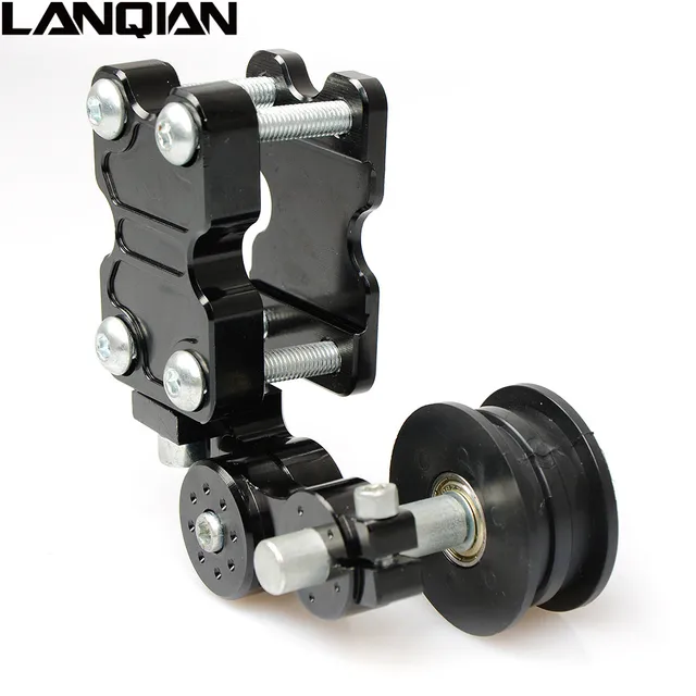 Universal Adjustable Aluminum Chain Tensioner Bolt On Roller Chopper