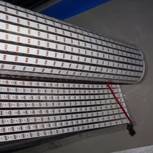 30*30 пикселей RGB Полноцветный WS2812B гибкий светодиодный пиксельный панельный светильник DC5V; Размер панели: 50 см* 50 см