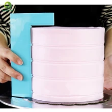 Моделирование Гладкий полировщик для торта Скребок Лезвия лопатки для теста кондитерские изделия ГРЕБЕНКА для глазури набор для выпечки инструменты для тортов DIY формы для выпечки