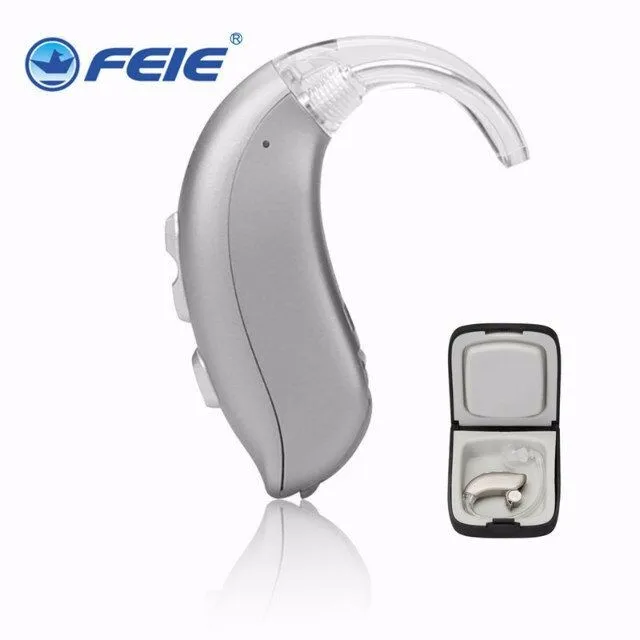 

Earphone Hearing Enhancement Machine Behind Ear Digital Amplifier Phone Hearing Aid MY-22 Free Shipping