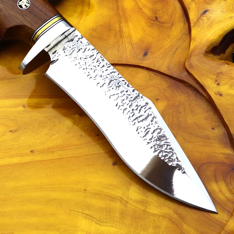 Cuchillo monograma, cuchillo personalizado, bowie de caza, táctico militar,  cuchillo personalizado, cuchillo grabado, navaja fija hoja jungle knife w /  sheath -  México