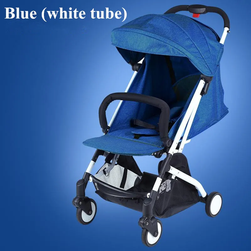 2017 Brand New 4 in 1 Newbore Umbrella Pram Lightest Portable Baby Strollers Four Wheels Anti-Shock One Key Folding Cart05