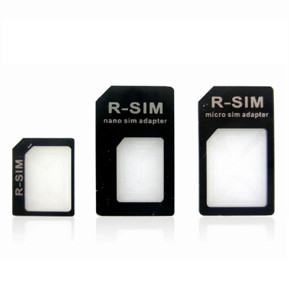 Besegad 4 в 1 Nano к Micro/обычному адаптеру для sim карты с ключом извлечения iPhone 5 5S 6 Plus Samsung