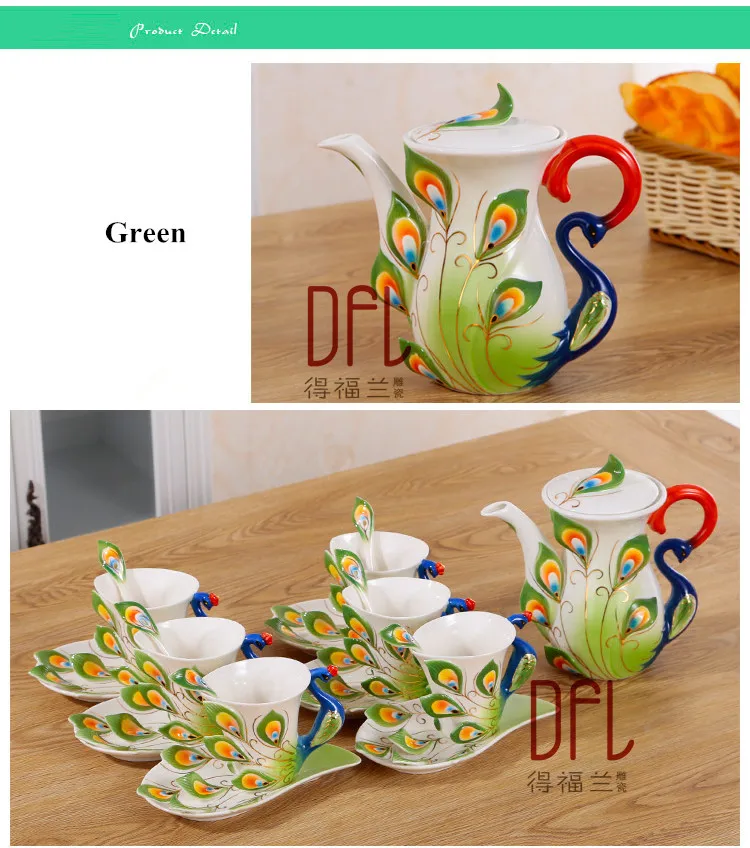Стиль эмалированная фарфоровая кружка Quik портативный керамический котел, кружка китайский кунг-фу посуда для напитков Путешествия Чайный Набор