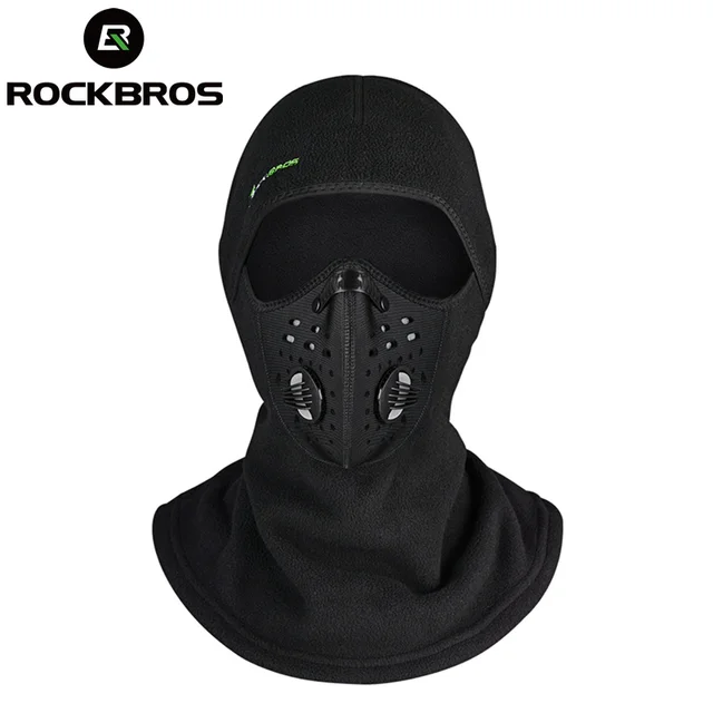 US $8.64 ROCKBROS Thermal Skiing Windproof Scarf Caps Warm Snowboard Air Face Mask Snow Winter Motorcycle Cy