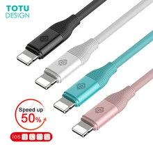 TOTU1.2 м USB кабель для зарядки для iphone X 8 7 6 s Plus мобильный данных Xs Max Xr Быстрый USB кабель для зарядки для Apple iphone Reversib
