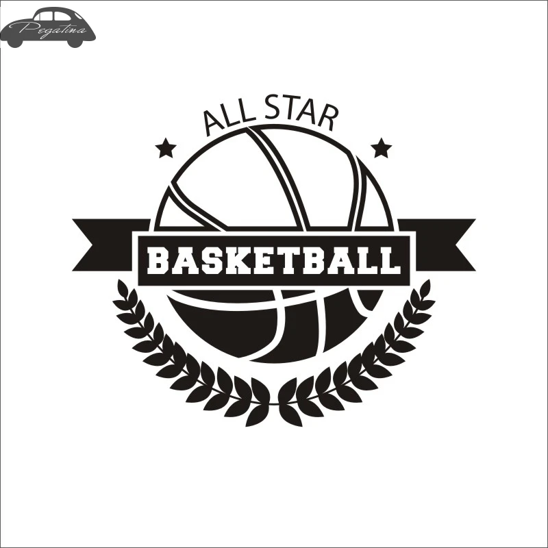 Basketball Sticker Sports Car Decal Helmets Kids Room Posters Vinyl Wall Decals Football Sticker