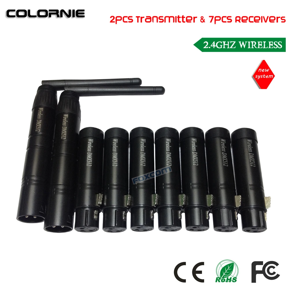 DHL Free Shipping 2.4G Wireless dmx Transmission Repeater for led moving head | Освещение