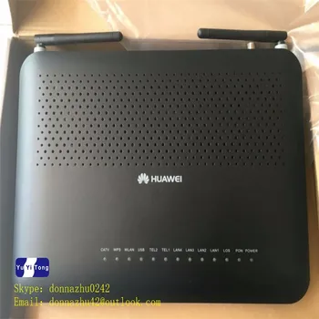 

Original Hua wei Terminal de GPON ONT HG8247 GPON ONU com 2 POTES + 4 FE + 1USB + 1 CATV + wi-fi, H.248/SIP