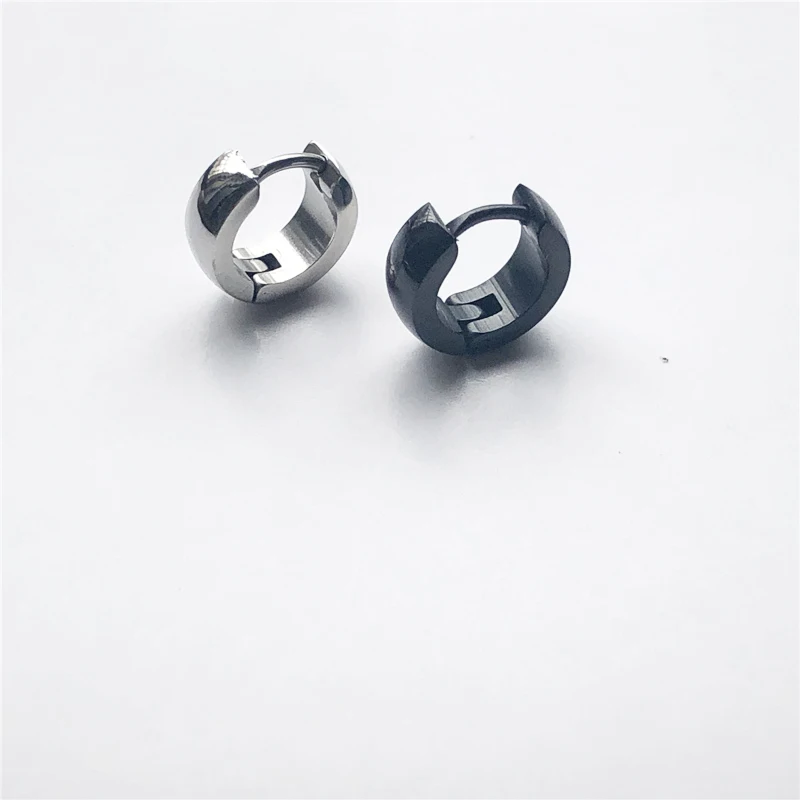 Серьги кольца UVW119 из хирургической стали модные ювелирные украшения для прокола
