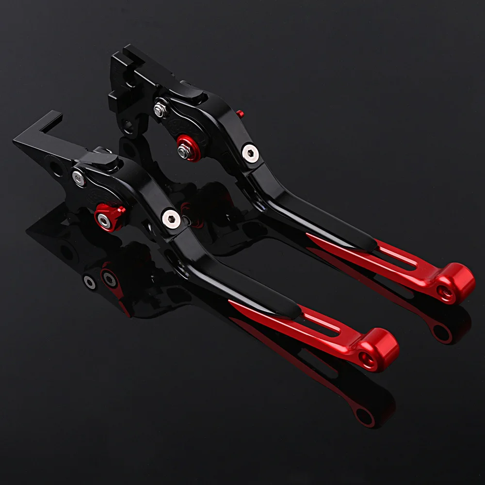 Motorcycle Accessories CNC Aluminum Adjustable Folding Extendable Brake Clutch Levers For Yamaha NVX 155 AEROX 155 2017 2018 (1)