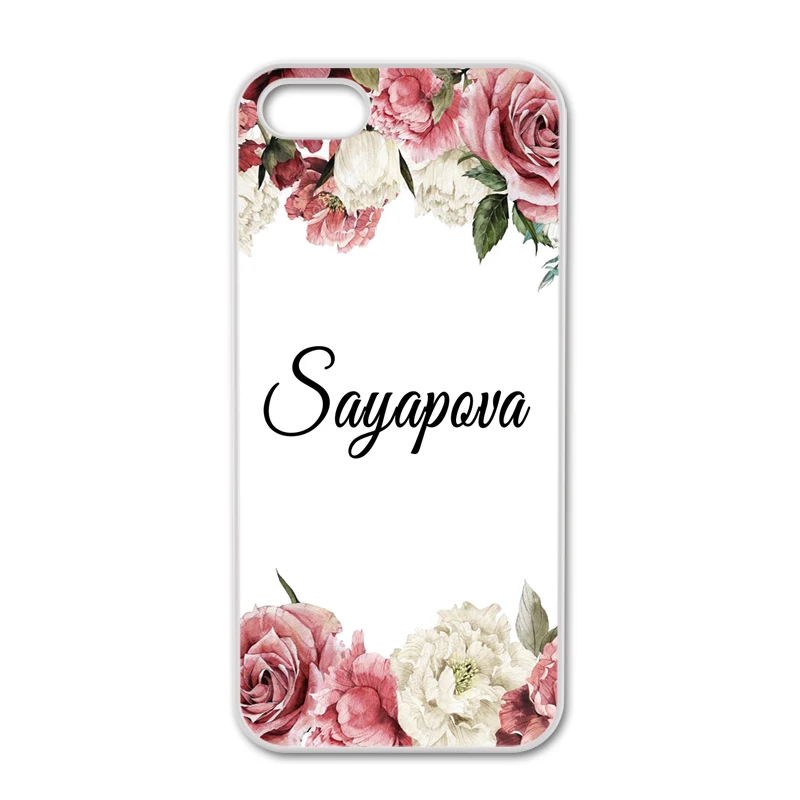 DIY Custom Name Cover Case for iPhone 6 6s Plus Samsung Galaxy S5 S6 S7 A700 A7 2015 |