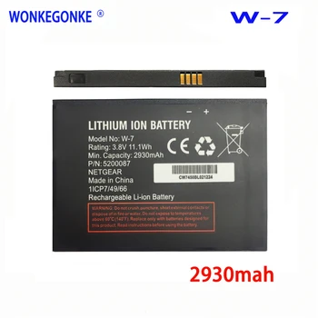 

WONKEGONKE W-7 Battery W7 For Netgear Sierra Aircard 790S 810S Battery Wireless Router 2930mAh 3.8V