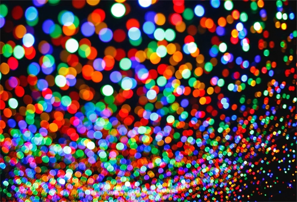 

Laeacco Colorful Light Bokeh Photography Backgrounds Customized Photographic Backdrops For Photo Studio