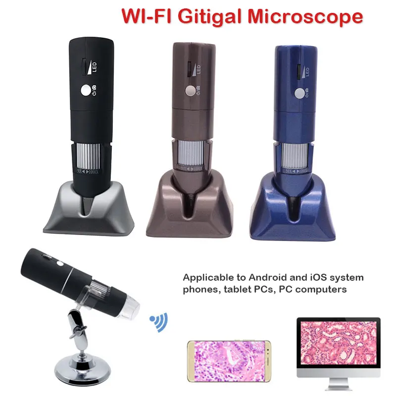 

Wifi 720p Inspection Mobile Phones Endoscope Digital Microscope Durable Waterproof Photos Monitoring Ear Cleaning Tool