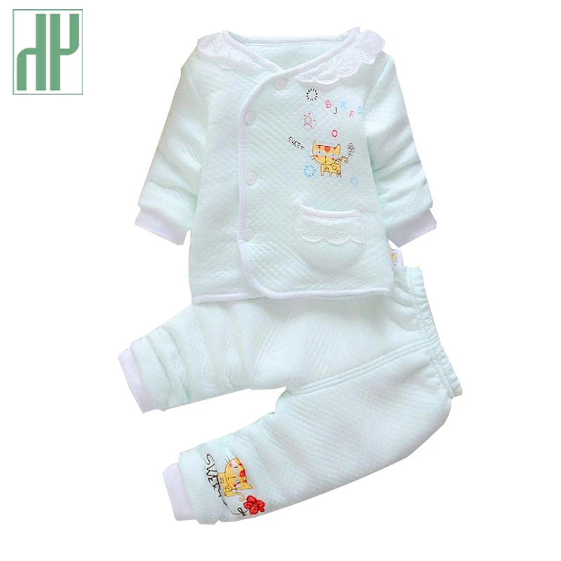 Baby girl clothes Autumn winter infant clothing Cotton Casual cheap newborn clothing Kids Children Suits baby outfits tracksuit