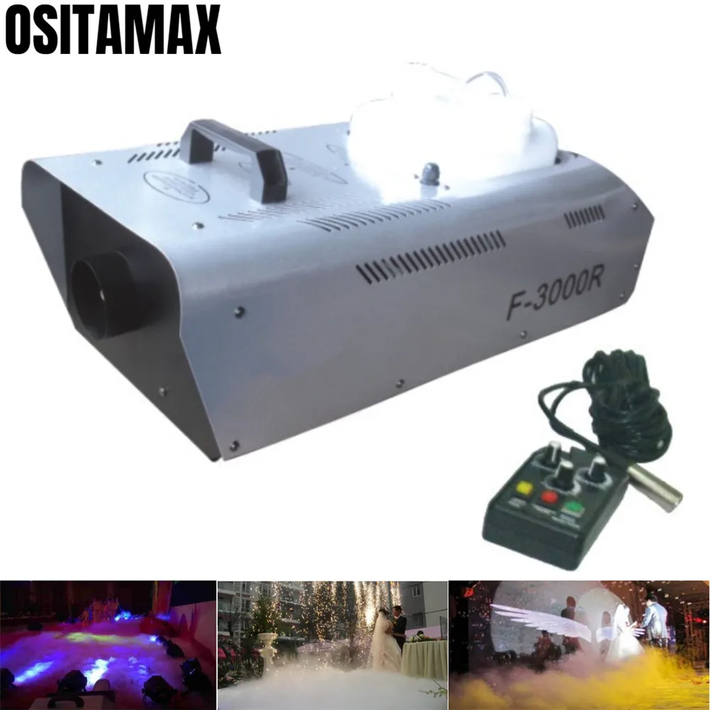 

3000w Somke Machine Fogger Disco Stage Effect Fog Maker Equipment Mist for Concert Show DJ Bar
