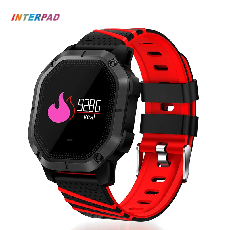 

Interpad Smart Watch IP68 Waterproof Blood Oxygen Blood Pressure Smart-watch Multiple-Mode Sports Watch For Xiaomi Huawei