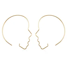 큰 할로우 얼굴 후프 (China)