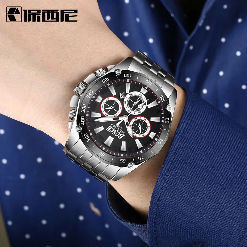 

2018 men's watch waterproof watch men's simple trend casual quartz fashion watch
