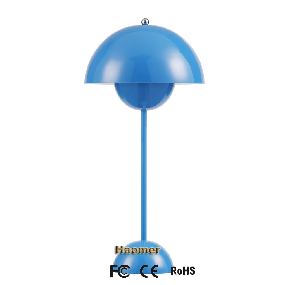 Настольная лампа UFO белая/черная/красная/желтая/синяя. Verner panton|desk light|lamp deskdesk lamp light
