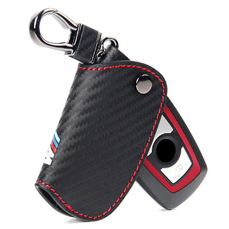 

Carbbon Fiber Key Case Cover For Bmw E46 E39 E90 E60 E36 F30 E34 F10 F20 E30 X5 E53 X1 G30 E87 E91 X3 F25 X6 M M3 M5 M emblem
