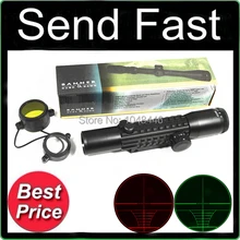 FIRECLUB 4x28E зеленый и красный с двойной подсветкой 11 и 21 мм ласточкин хвост Tri Weaver крепление винтовка охотничий прицел