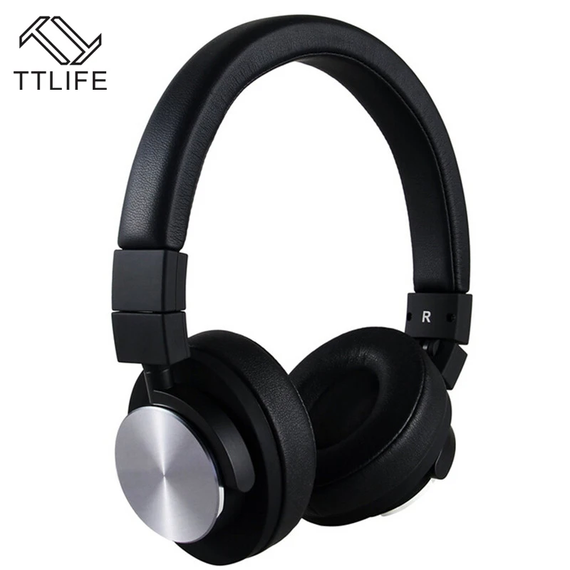 TTLIFE H1 Bass Wired Headphones With Mic Hifi Stereo Headset Volume