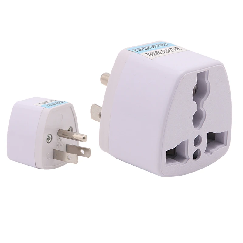1/5/10/20Pcs Universal Travel Adapter AU UK EU To US AC Power Plug