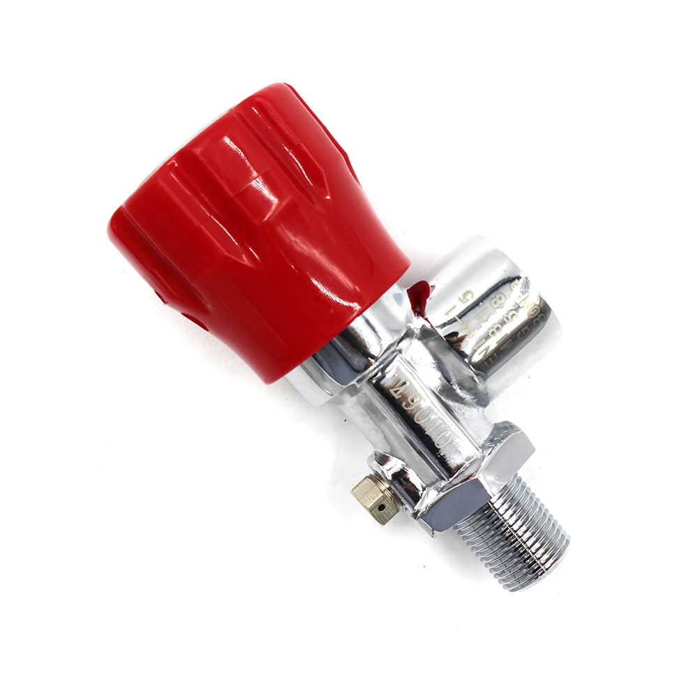 

PCP Paintball ON/OFF Valves M18x1.5 High Pressure Cylinder Carbon Fiber Tank Din Valve Fill Station 300bar 4500psi G5/8 Female