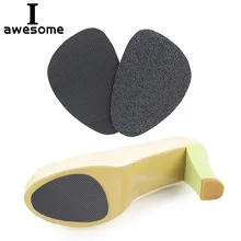 1 Pair Self-Adhesive Protect Pads Cushion Mat High Heel Anti-slip Protective Sole Stickers Black Rubber Non-slip Insole Forefoot 1 Pair Self-Adhesive Protect Pads Cushion Mat High Heel Anti-slip Protective Sole Stickers Black Rubber Non-slip Insole Forefoot