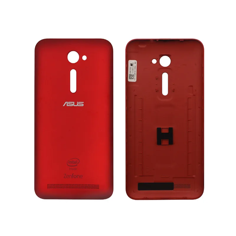 ASUS ZE500CL чехол на заднюю дверь корпус батареи задняя крышка для ASUS Zenfone 2 ZE500CL задняя крышка Запчасти Для Zenfone ZE500CL - Цвет: Red