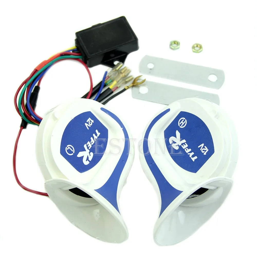 

Hot DHot Digital Electric 12V Siren Loud Air Snail Horn magic 8 Sounds Car Truck Vehicle
