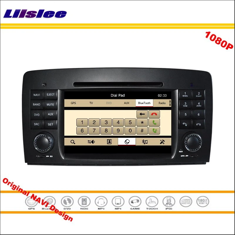 Liislee для Mercedes Benz SLK R171 2004~ 2011 стерео радио CD DVD плеер gps навигация 1080P экранная система дизайн NAVI