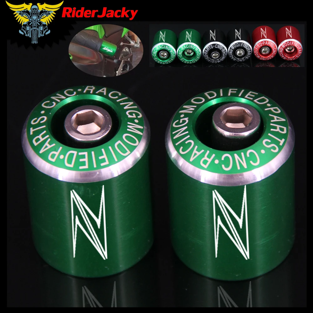

CNC Motorcycle Handlebar Grips Bar Ends Cap Slider FOR KAWASAKI Z125 Z250 Z300 Z400 Z650 Z750 Z800 Z900 Z900 RS Z1000 Z 800 900