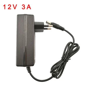 

AC to DC Power 12V 3A 3000mA Adapter 100-240V LED indicator Supply Charger Charging adapter 5.5mm x 2.5mm for LED Strip Lamp