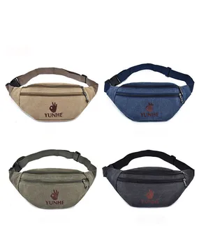 

NEW Fanny Pack Canvas Pochetes Women's Purse Sac Banane Waist Bag Belt Bags A Case For Phone Leg Bag