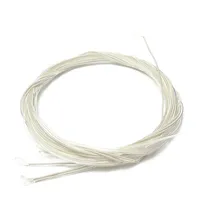 6 шт./компл. Гитары струны нейлоновая молния с серебряными покрытие комплект супер светодиодный светильник для Классический Запчасти для акустической гитары и аксессуары Гитары строка