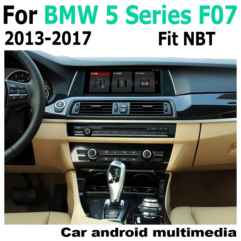 

10.25" Android car multimedia player For BMW 5 Series F07 GT 2013-2017 Navigation Navi GPS BT Support 4G 3G WiFi Radio stereo