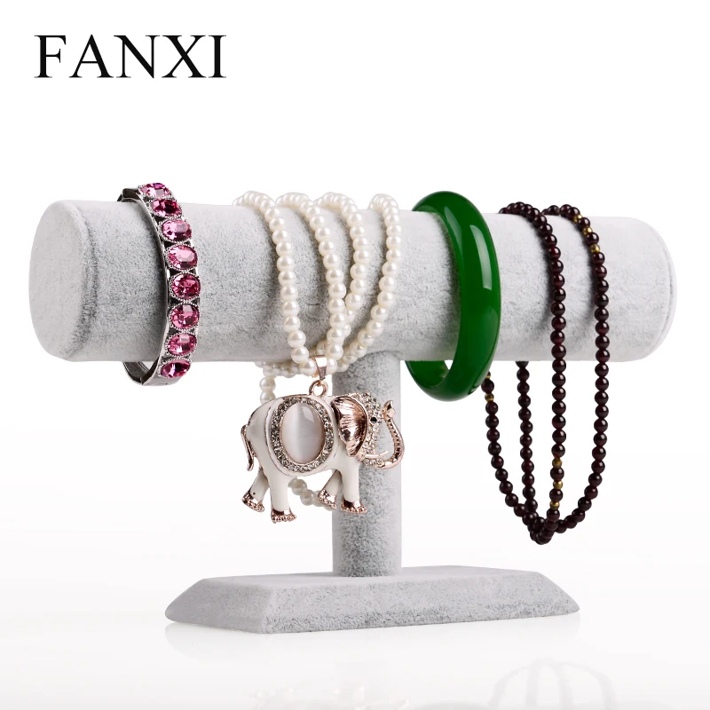 FANXI T bar Bangle Bracelet Watch Hair Bands Stand Jewelry Display