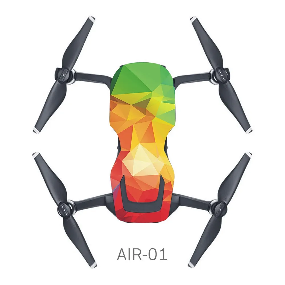 

PVC Waterproof Sticker For DJI MAVIC AIR Drone Body Shell Protection Skin Quadcopter Camera Drone 01 Decals Accessories QIY31