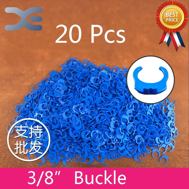 

20Pcs 3/8" Buckle Water Purifier Accessories Valve Parts Water Filter Parts