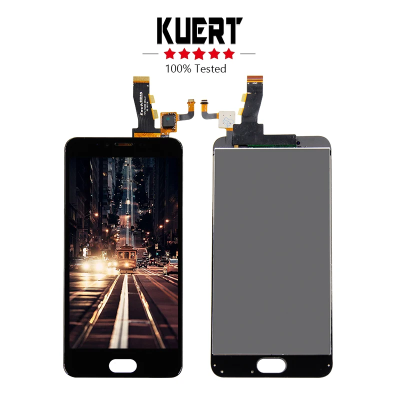 

Free Shipping For Mei zu M5 Melan 5 M611A M611H 5.2" Digitizer Touch Screen Lcd Display Assembly Repair Part