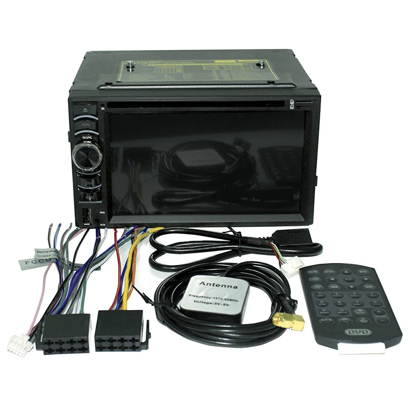Best 2-DIN 6116 Hands-free Car MP5 Players Communication FM Radio 6.2 inch Touch Screen Car DVD Navigation GPS Multimedia Player 2019 4