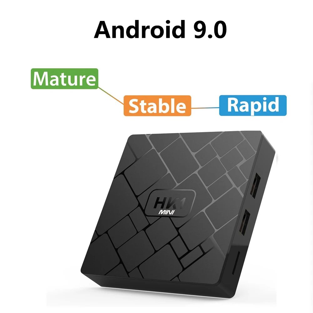 ТВ приставка RK3229 Android 9 0 2 ГБ 16 4K 2160P 3D Wi Fi медиаплеер Play Store Youtube